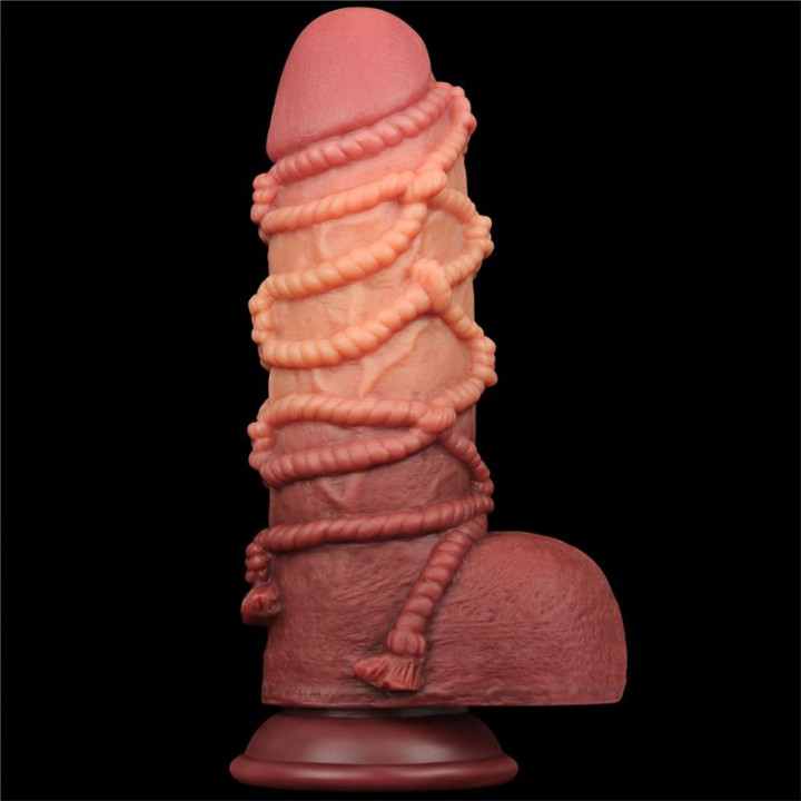 Dildo Dual Layer Tamaño King Nature 9.5 de Lovetoy | VibraZon