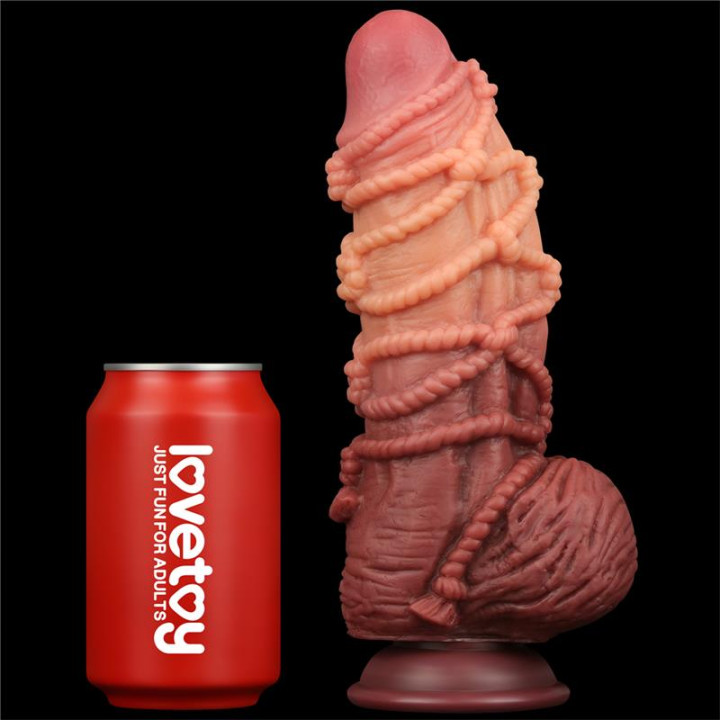 Dildo Dual Layer Tamaño King Nature 9.5 de Lovetoy | VibraZon
