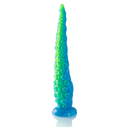 EPIC - SCYLLA DILDO TENTÁCULO FINO FLUORESCENTE TAMAÑO GRANDE | VibraZon