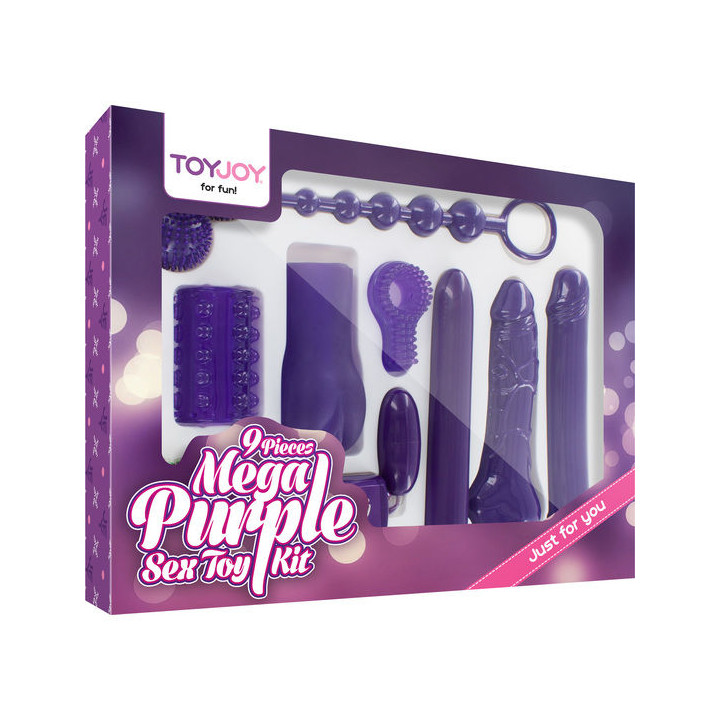 TOYJOY - JUST FOR YOU MEGA MORADO SEX JUGUETE KIT | VibraZon