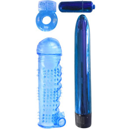 CLASSIX - KIT DE PLACER PARA PAREJAS AZUL | VibraZon