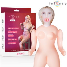 INTENSE DOLLS - INGRID MUÑECA HINCHABLE CON TRES ORIFICIOS | VibraZon