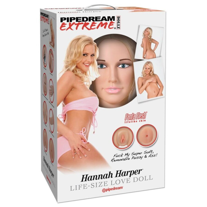 MUÑECA HINCHABLE TAMAÑO REAL CON CARA 3D, VAGINA Y ANO REALISTA + BOMBA | VibraZon