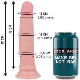 ROCKARMY - AVENGER DILDO REALÍSTICO LIQUIDA SILICONA 19 CM -O- 3.98 CM