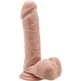 GET REAL - DILDO 18 CM CON TESTÍCULOS NATURAL | VibraZon