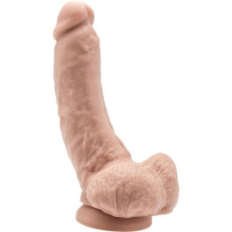 GET REAL - DILDO 20,5 CM CON TESTÍCULOS NATURAL | VibraZon