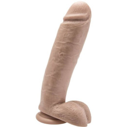 GET REAL - DILDO 25,5 CM CON TESTÍCULOS NATURAL | VibraZon