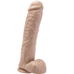 GET REAL - DILDO 28 CM CON TESTÍCULOS NATURAL | VibraZon