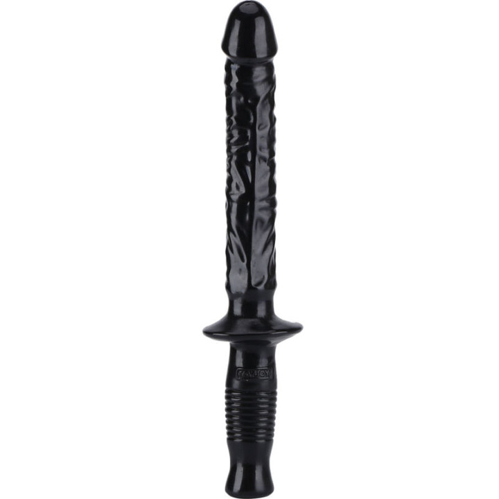 GET REAL - THE MANHANDLER 37 CM NEGRO | VibraZon