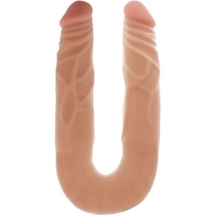GET REAL - DOBLE DONG 35 CM NATURAL | VibraZon