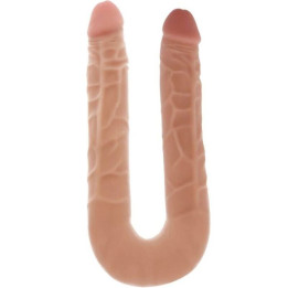 GET REAL - DOBLE DONG 40 CM NATURAL | VibraZon