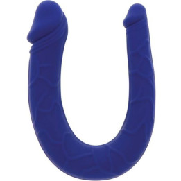 GET REAL - MINI DOUBLE DONG REALÍSTICO AZUL | VibraZon