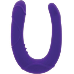 GET REAL - VOGUE MINI DOBLE DONG MORADO | VibraZon