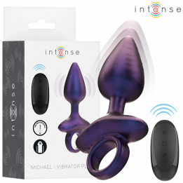 INTENSE - MICHAEL PLUG ANAL VIBRADOR MODELO 2 CONTROL REMOTO | VibraZon
