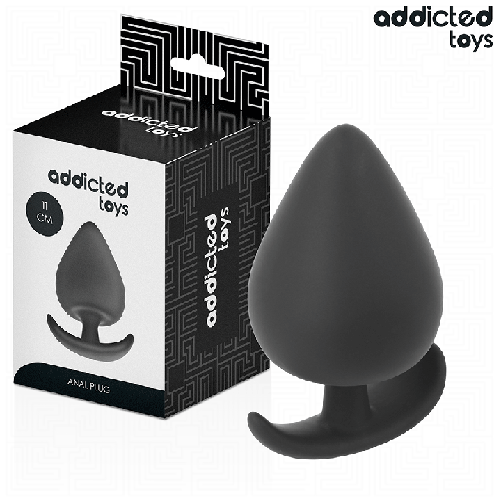 ADDICTED JUGUETES - PLUG ANAL SILICONA TALLA XXL 11 CM | VibraZon