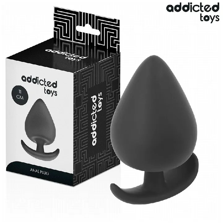ADDICTED JUGUETES - PLUG ANAL SILICONA TALLA XXL 11 CM