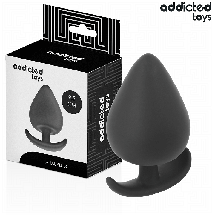 ADDICTED JUGUETES - PLUG ANAL SILICONA TALLA XL 9.5 CM | VibraZon
