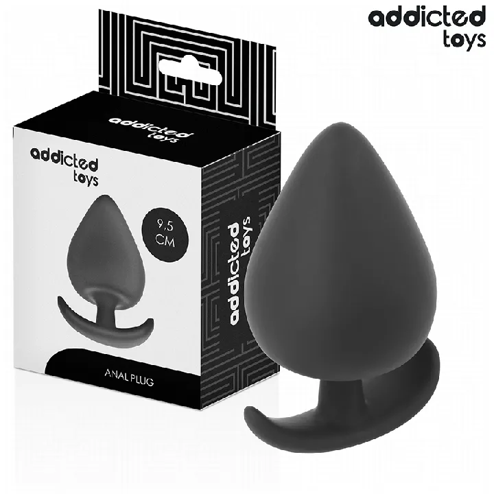 ADDICTED JUGUETES - PLUG ANAL SILICONA TALLA XL 9.5 CM