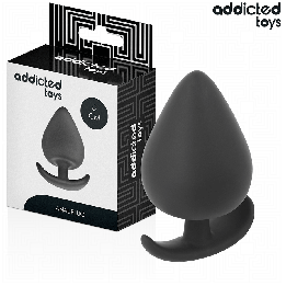 ADDICTED JUGUETES - PLUG ANAL SILICONA TALLA L 8 CM | VibraZon