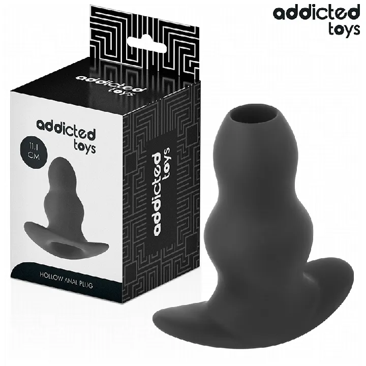 ADDICTED JUGUETES - PLUG ANAL HUECO SILICONA TALLA L 11.1 CM