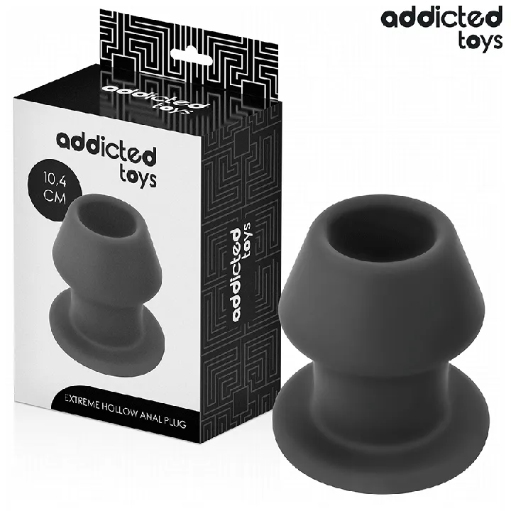 ADDICTED JUGUETES - PLUG ANAL HUECO EXTREM SILICONA TALLA L 10,4 CM