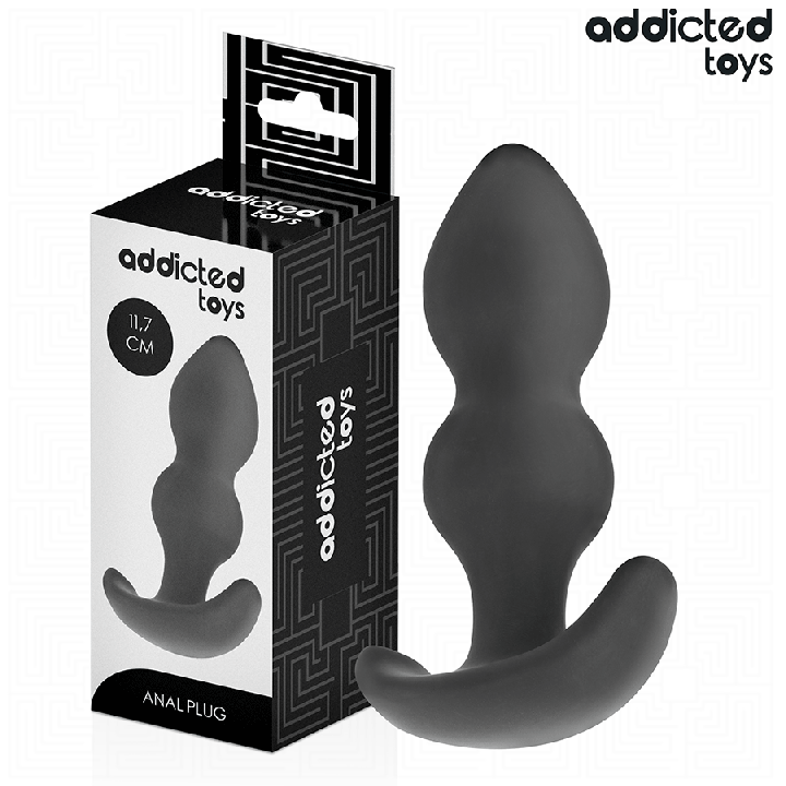 ADDICTED JUGUETES - PLUG ANAL SILICONA TALLA L 11,7 CM | VibraZon