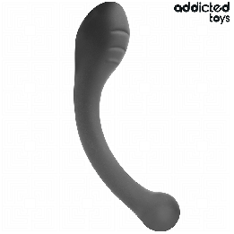 ADDICTED JUGUETES - ESTIMULADOR ANAL DOBLE SILICONA 18 CM | VibraZon