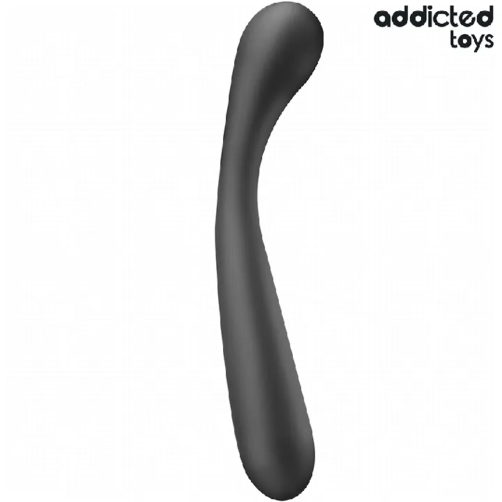 ADDICTED JUGUETES - MASAJEADOR ANAL DOBLE SILICONA 22,5 CM