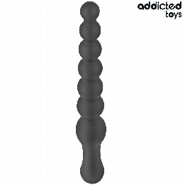 ADDICTED JUGUETES - MASAJEADOR ANAL DOBLE SILICONA 24 CM | VibraZon