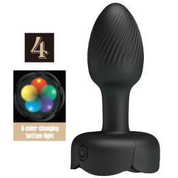 PRETTY LOVE - OLMAN PLUG ANAL CON LUZ LED 8.8 CM | VibraZon