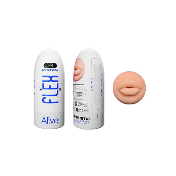 Oral Flex Masturbador Talla M de Alive | VibraZon
