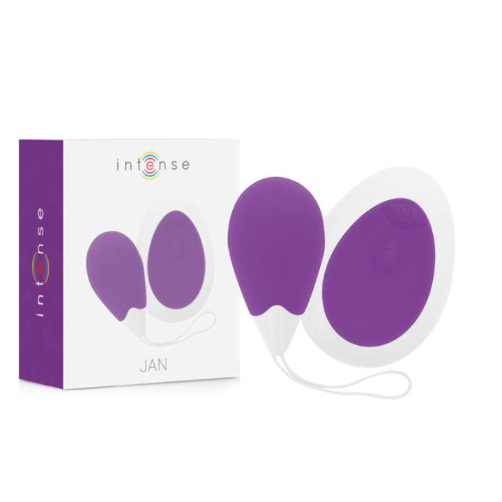 INTENSE - JAN HUEVO VIBRADOR CONTROL REMOTO LILA | VibraZon