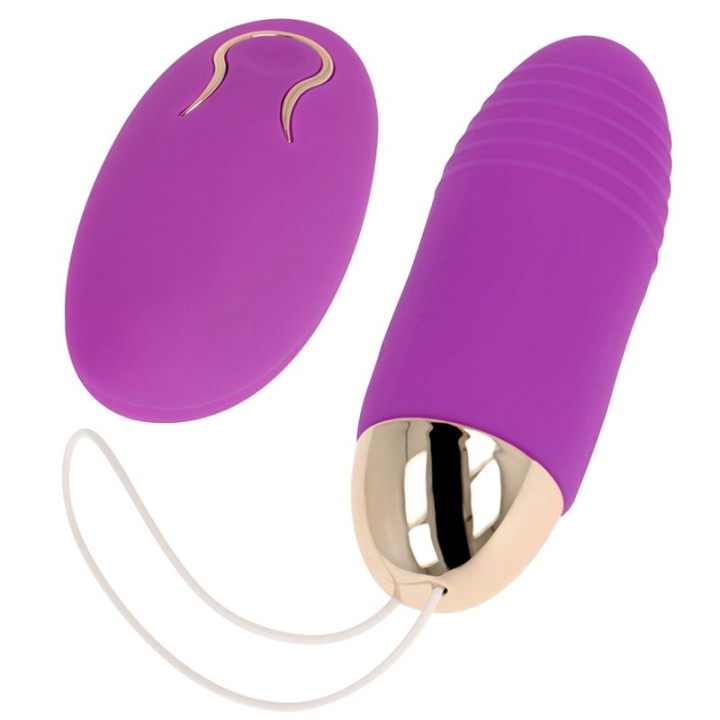 OHMAMA - HUEVO CONTROL REMOTO 10 MODOS LILA | VibraZon