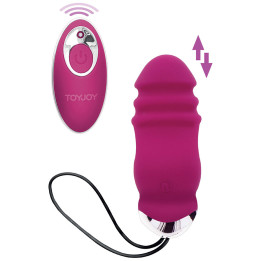 TOYJOY - HAPPINESS SUNN SIDE UP AND DOWN VIBRADOR CONTROL REMOTO FUCSIA | VibraZon