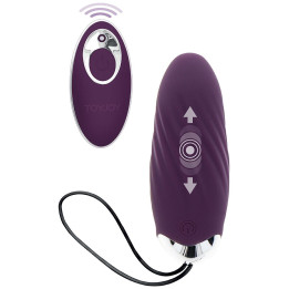 TOYJOY - HAPPINESS KNOCK KNOCK EGGSTAVAGANT VIBRADOR CON CONTROL REMOTO MORADO | VibraZon