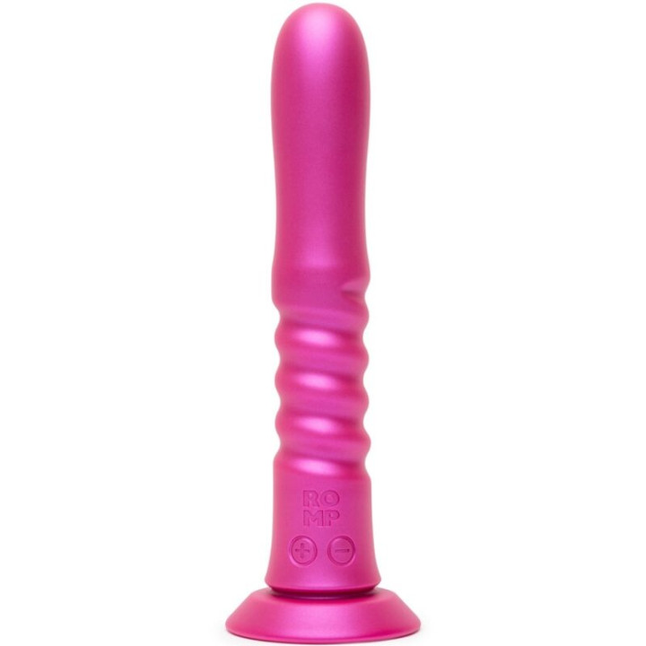 ROMP - JIGGLE VIBRADOR UP AND DOWN CON VENTOSA ROSA | VibraZon