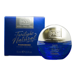 HOT - TWILIGHT NATURAL CON FEROMONAS HOMBRE 15 ML | VibraZon