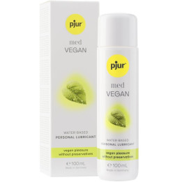 PJUR - MED VEGAN GLIDE LUBRICANTE BASE AGUA 100 ML | VibraZon