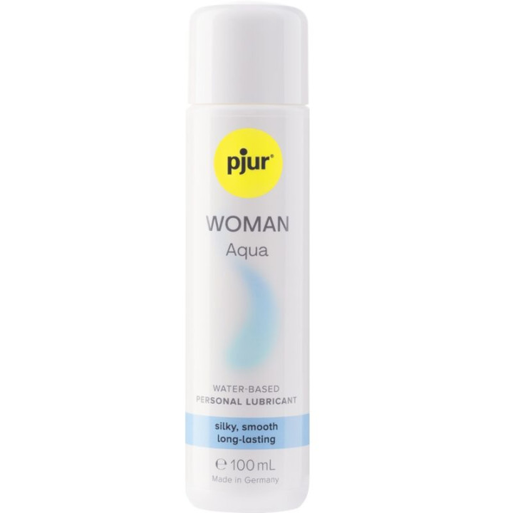 PJUR - WOMAN AGUA LUBRICANTE BASE AGUA 100 ML | VibraZon