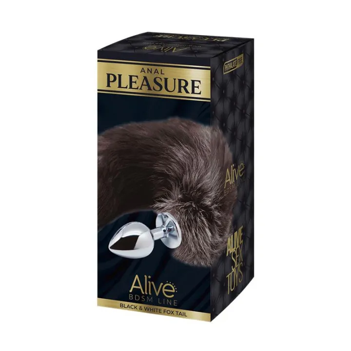 Plug Anal con Cola de Zorro L de Alive