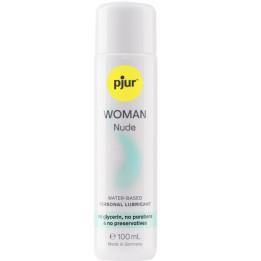 PJUR - WOMAN NUDE LUBRICANTE BASE AGUA 100 ML | VibraZon