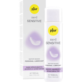 PJUR - MED SENSITIVE GLIDE LUBRICANTE BASE AGUA 100 ML | VibraZon