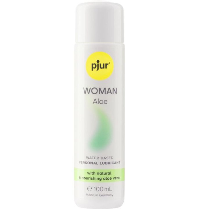 PJUR - WOMAN ALOE LUBRICANTE BASE AGUA 100 ML | VibraZon
