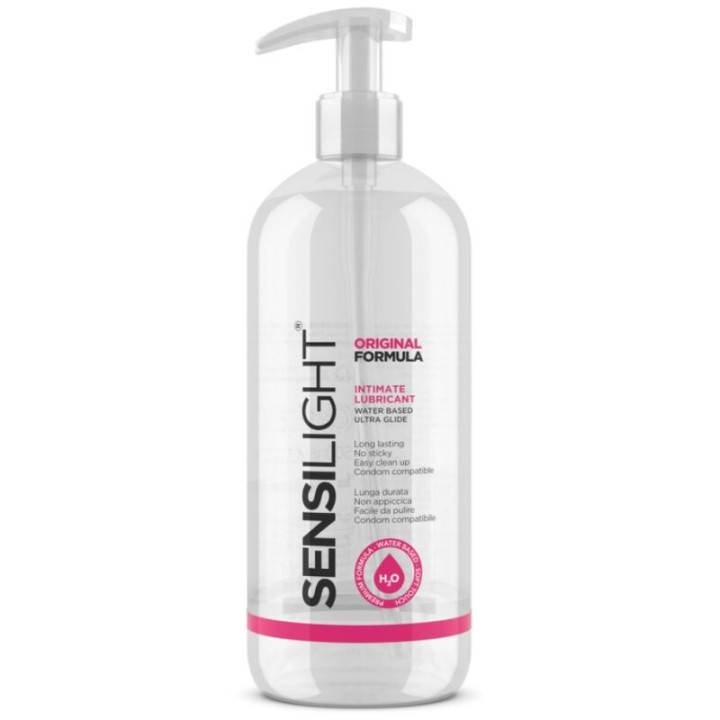 INTIMATELINE - SENSILIGHT ORIGINAL FORMULA LUBRICANTE BASE AGUA 500 ML | VibraZon