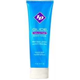 ID GLIDE - LUBRICANTE BASE AGUA ULTRA LONG LASTING TRAVEL TUBE 120 ML | VibraZon