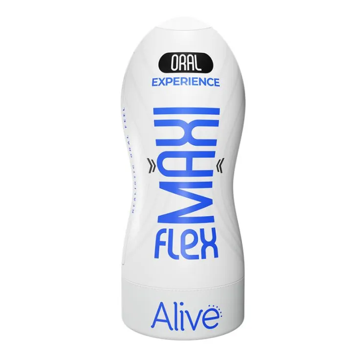 Oral Maxi Flesh Masturbador Talla L de Alive