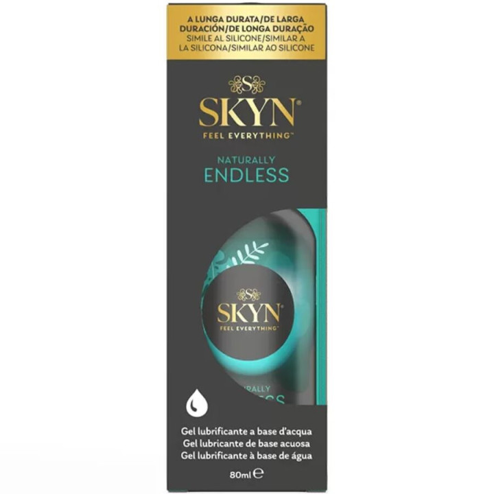 SKYN - LUBRICANTE NATURALLY ENDLESS A BASE DE AGUA 80 ML | VibraZon