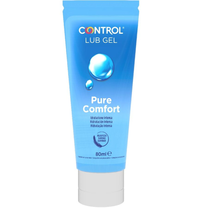 CONTROL - PURE COMFORT LUBRICANTE HIDRATACIÓN INTENSA 80 ML | VibraZon