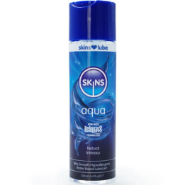 SKINS - AGUA LUBRICANTE BASE DE AGUA 130 ML | VibraZon