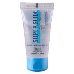 HOT - SUPERGLIDE LIQUIDA PLEASURE LUBRICANTE BASE AGUA 30 ML | VibraZon
